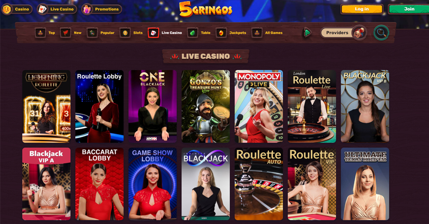 5 Casino Gringos review