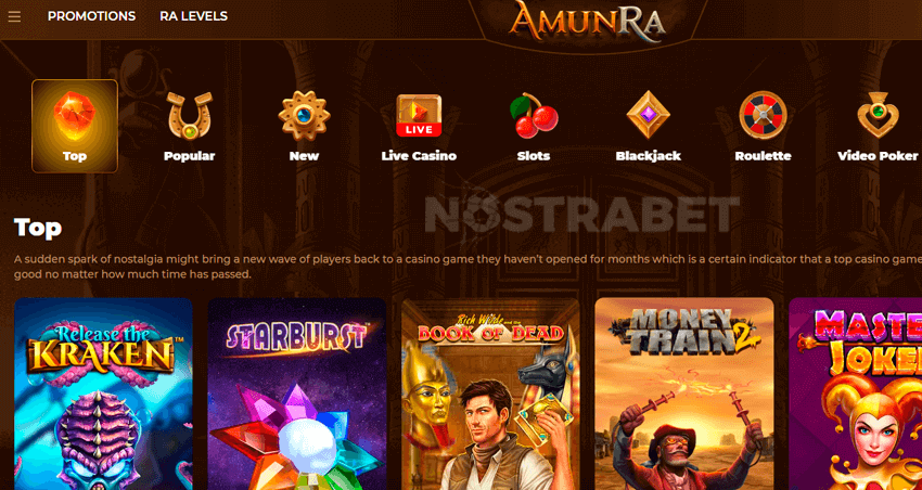 Amunra casino review