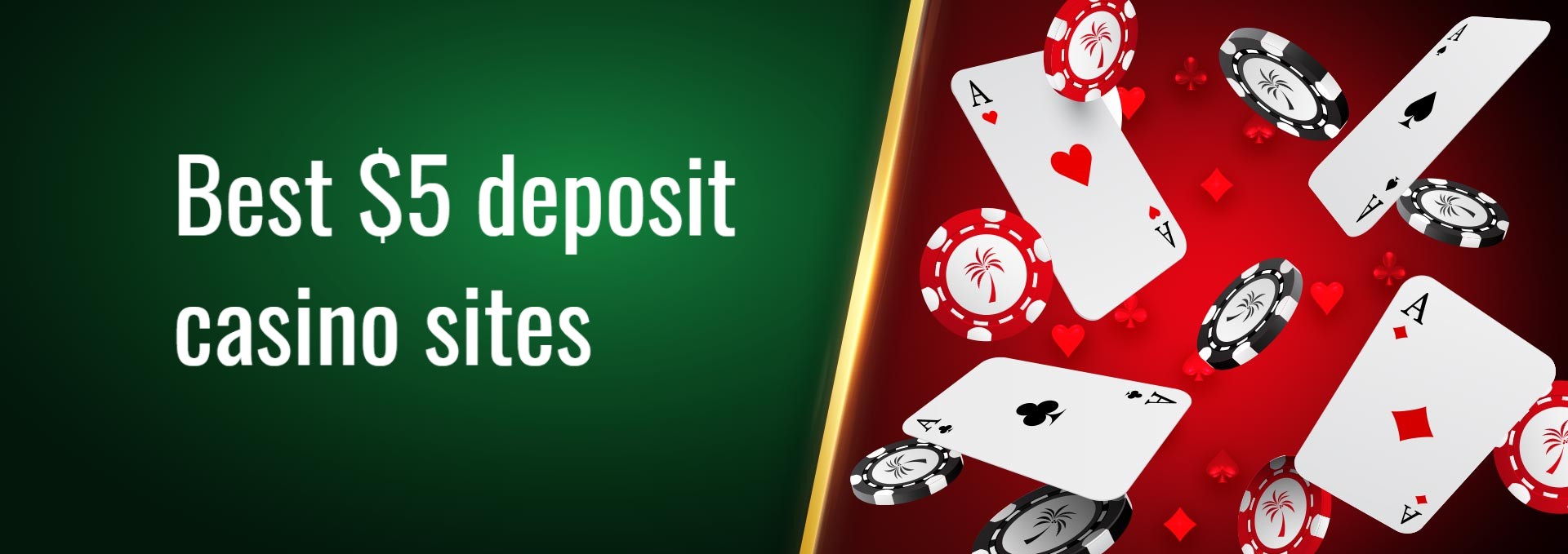 Best 5 deposit casino sites