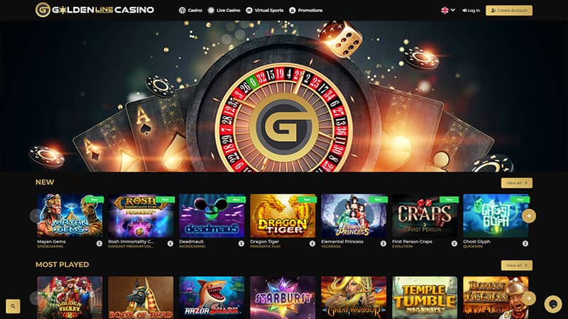 Goldenline Casino review