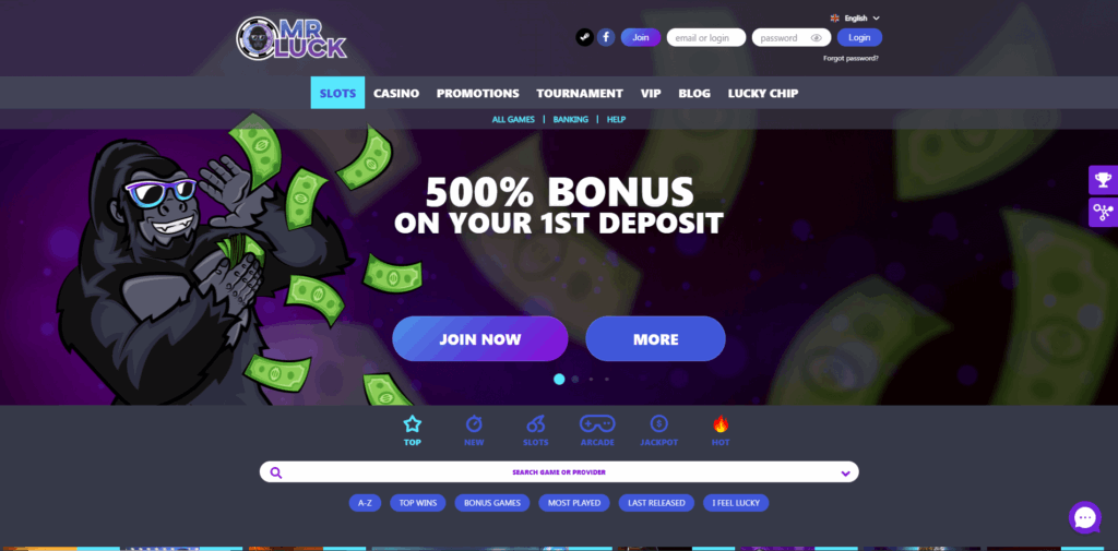 Mr Luck Casino review